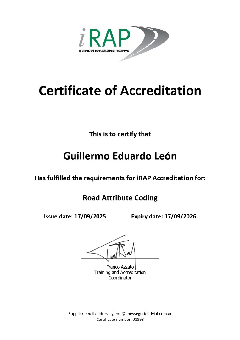 CERTIFICAÇÃO iRAP